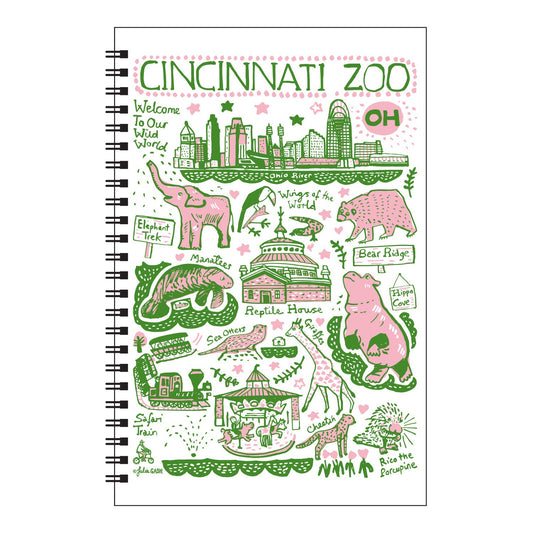 Cincinnati Zoo Collage Notebook
