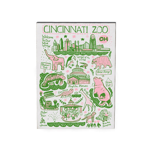 Cincinnati Zoo Collage Magnet