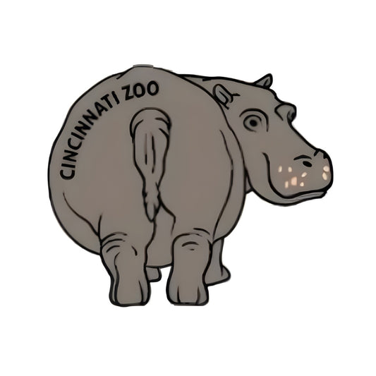 Magnet Swinging Tail Hippo