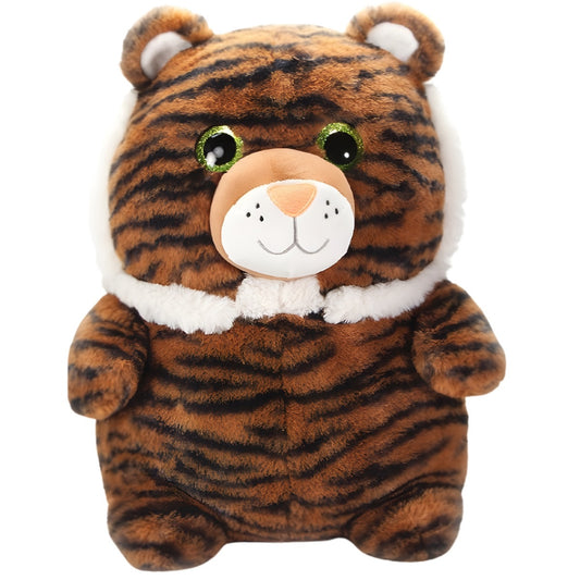 Tiger Puffimalz Plush 15"
