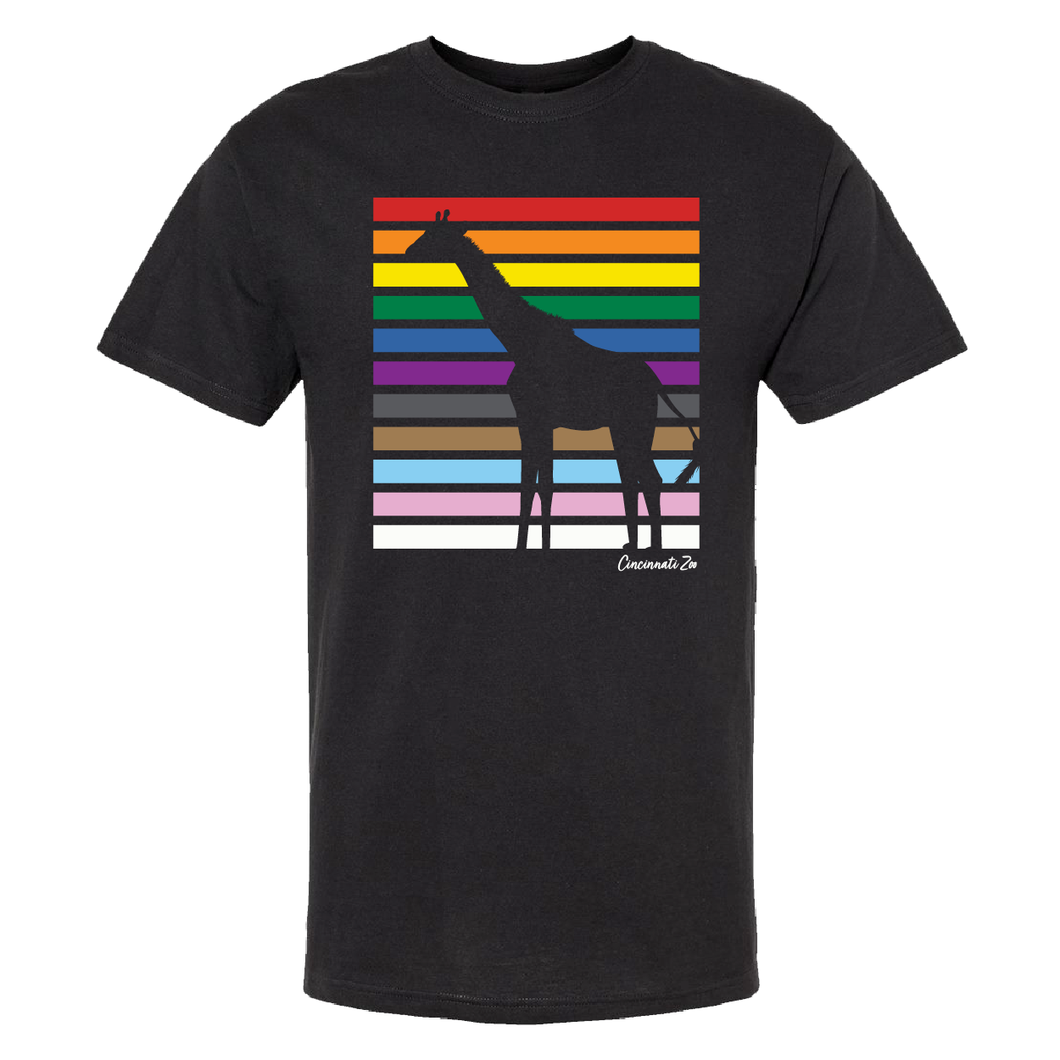 TEE ADULT PRIDE GIRAFFE