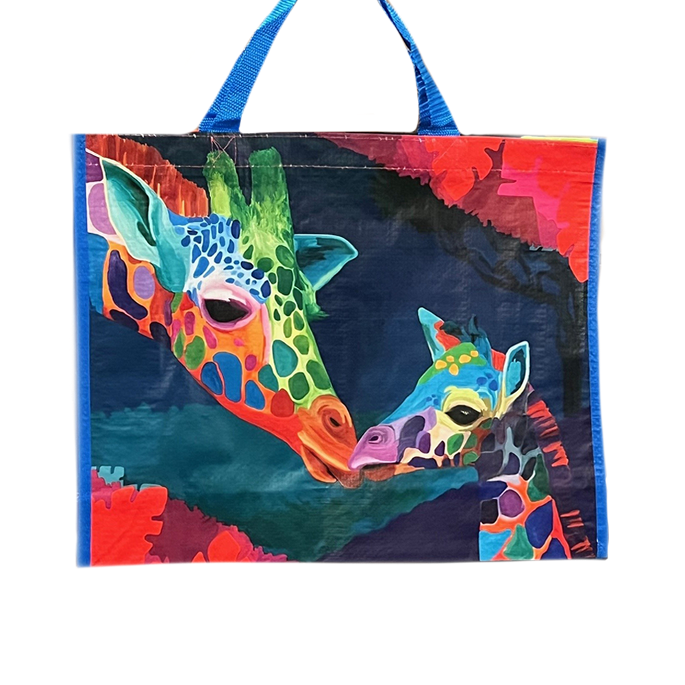 Giraffe tote bag shop
