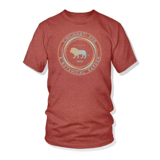 TEE ADULT COILED LION 2XL