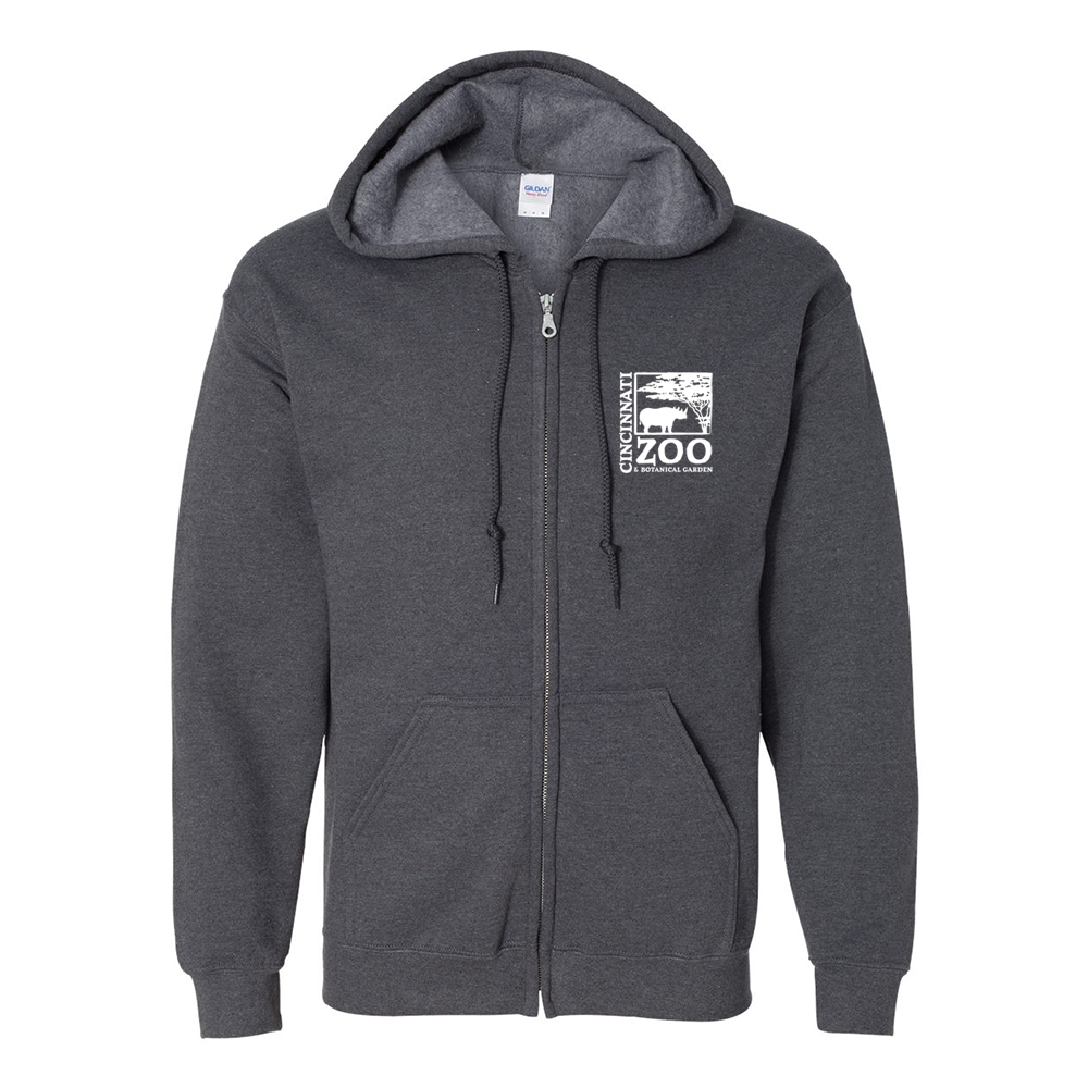 ZIP ADULT HOODIE LOGO 2024