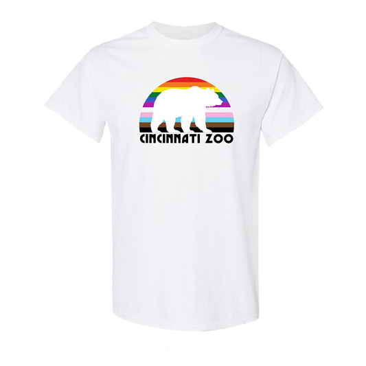 TEE ADULT PRIDE BEAR