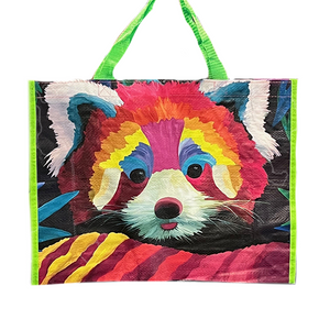 RECYCLED RED PANDA TOTE