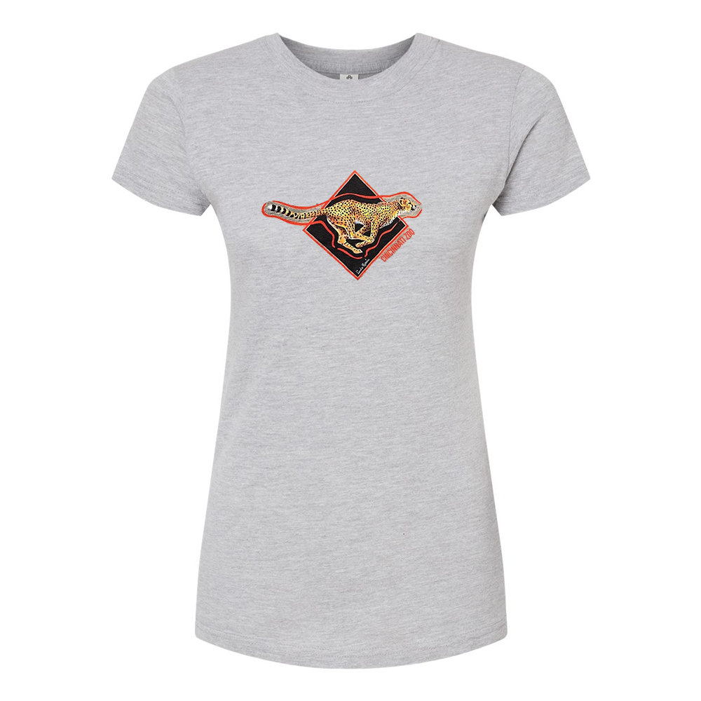 LADIES TEE ROSSIN CHEETAH