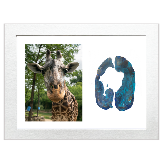 PRINT 11X14 TESSA GIRAFFE