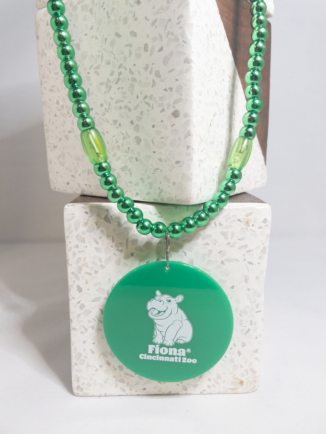 FIONA® LIGHT UP NECKLACE GREEN
