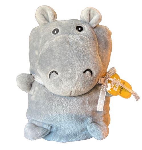 HIPPO CUDDLY BLANKET